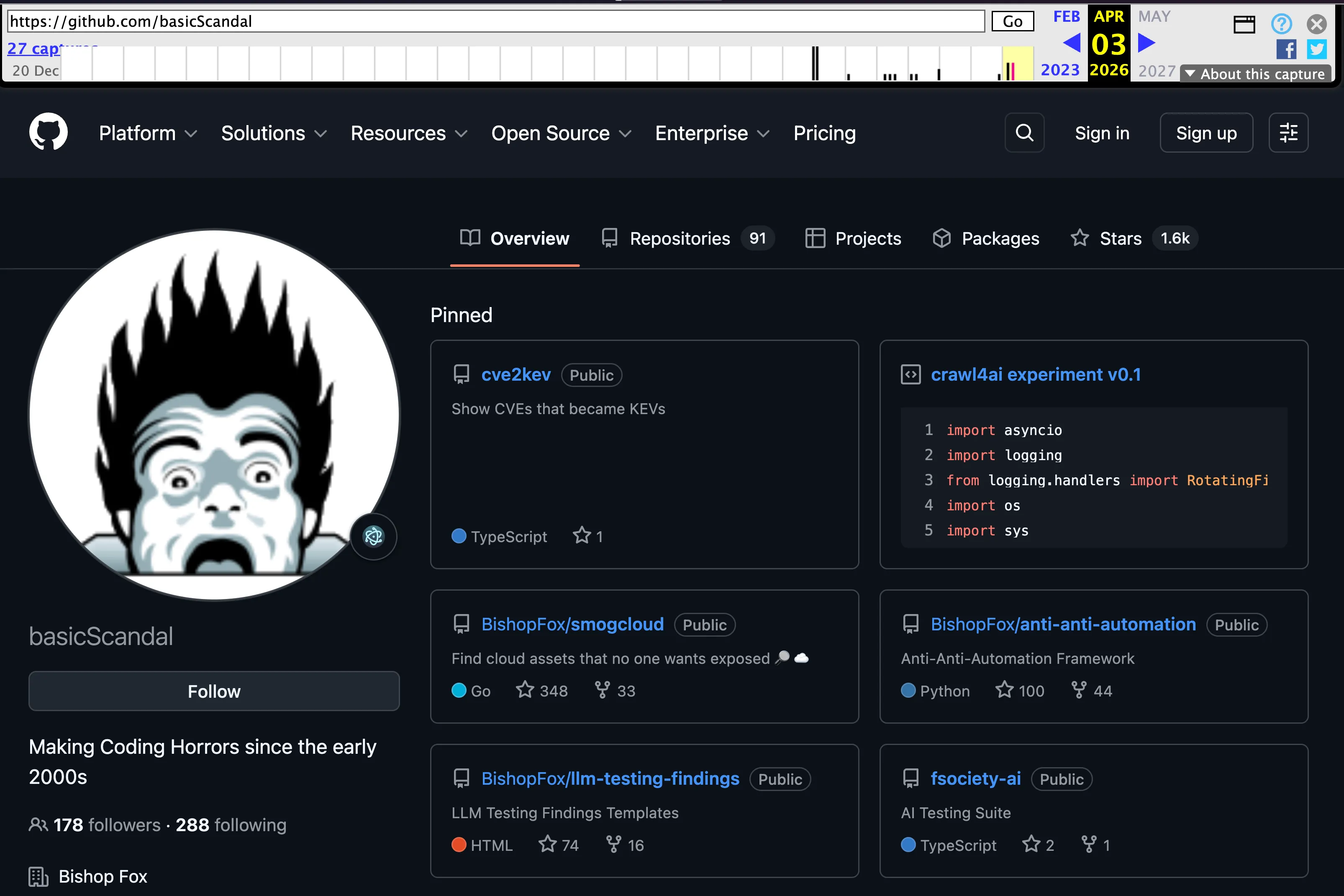 wayback basicScandal